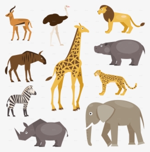 Animals Savannah Animals Savannah - African Savanna Animals Png