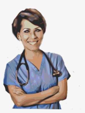 Svg Transparent Stock Nursing Equipment Interesting - Nurse Working On Holidays