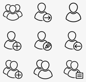 Vector Black And White Library Padlock Icons Free Icon - User Line Icon Png