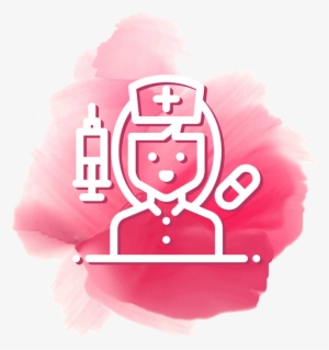 Nurse Doctor Vector Icon, Assistant, Banner, Date Png - Cake