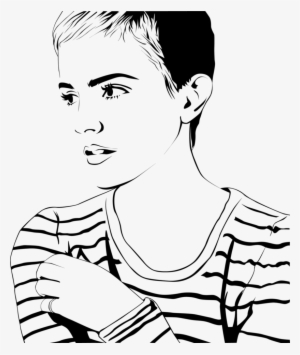 Emma Watson Line Art By Starmargarine On Deviantart - Emma Watson Line Art