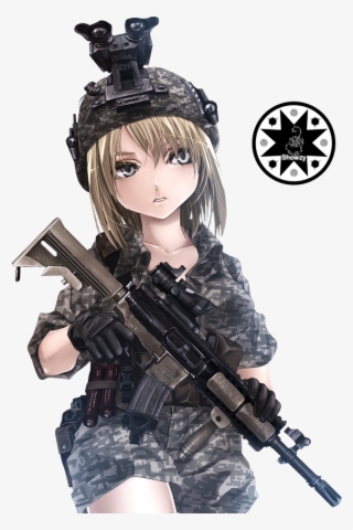 Army Girl Gif