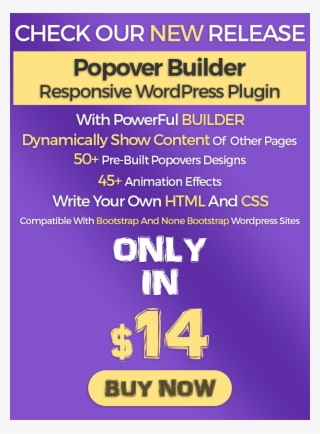 Popover Wordpress Plugin