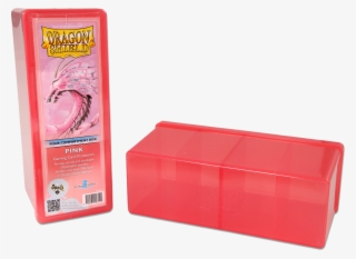 Dragon Shield 4 Compartment Storage Deck Box Pink