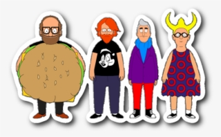 Bob's Burgers Phish Sticker