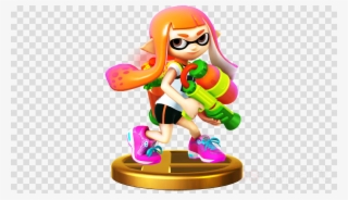 Inkling Ssbu Clipart Splatoon Super Smash Bros