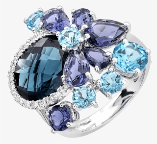 London Blue Topaz Ring