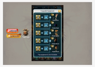 Forgable Equipment