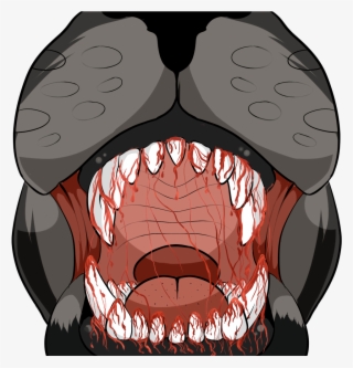 Ych Dog Teeth Open