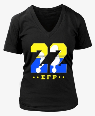Sigma Gamma Rho Founding Year District Womens V-neck