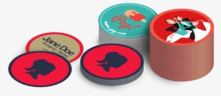 Round Business Cards