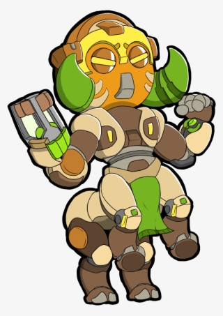 Chibi Orisa Charge My Main From Overwatch