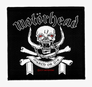 Motörhead "march Ör Die" Patch