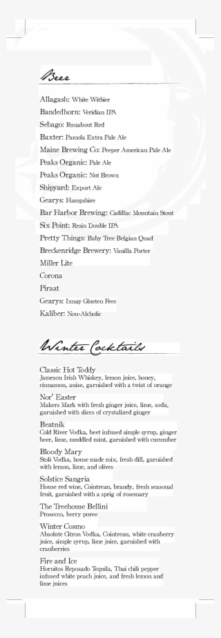 The Restaurant Information Including The The Treehouse