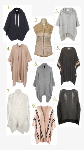 What Better Way Then To Wrap Up In A Cozy Knit Poncho