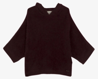 Fuzzy Hooded Poncho