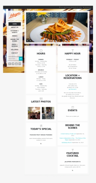 Ideya Restaurant Competitors, Revenue And Employees