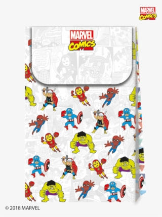 Marvel Pop Comic Party Paper Loot Bags