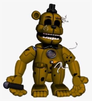 Funtime Withered Golden Freddy Freetoedit Fnaf Fnaf2