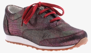 Jogger In Cranberry Metallic Women's Sneaker