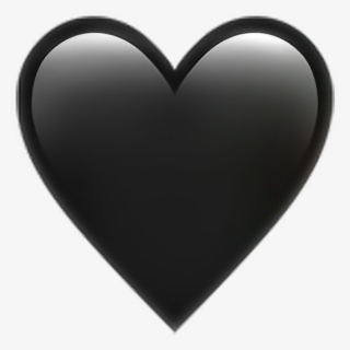 •black Heart Emoji 🖤 Heart Black Emoji Emoticon Iphone
