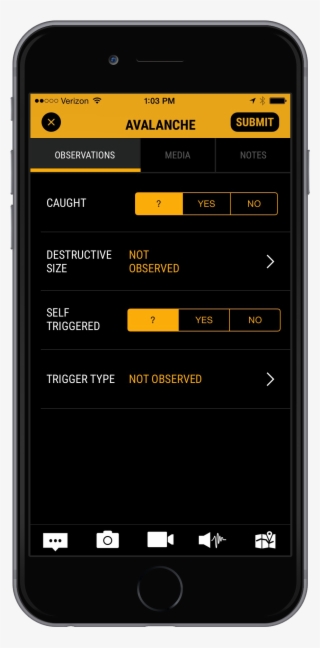 The Avanet App Allows You To Easily Submit Information
