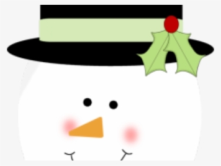Drawn Snowman Head