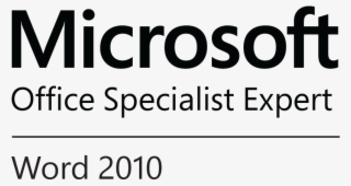 Microsoft Certified Word Expert Logo