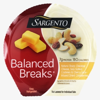 Sargento Balanced Breaks, Sharp Cheddar Cheese, Cashews,