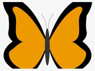 Monarch Butterfly Clipart Colorful Flying Butterfly