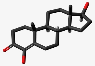 4 Hydroxytestosterone 3d Skeletal Sticks