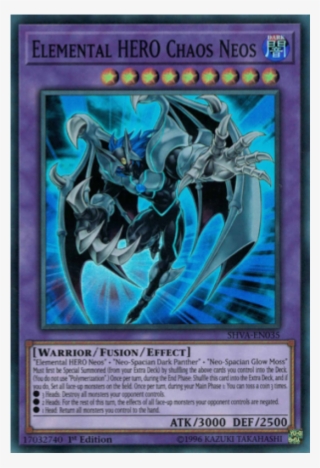 Shva-en035 Elemental Hero Chaos Neos Super Rare Effect
