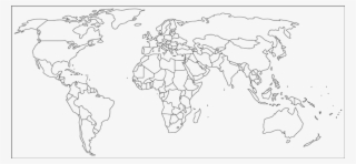 Blank Map Of North America Png