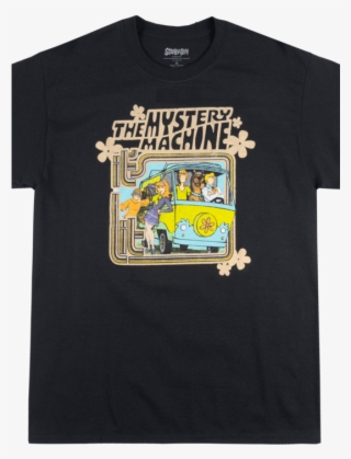 Scooby Doo Gang The Mystery Machine T Shirt Distressed