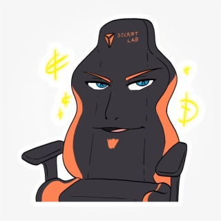 Chair Senpai Sticker