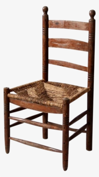 Rush Seat Chairs Antique Rush Seat Chair Rustic Wood