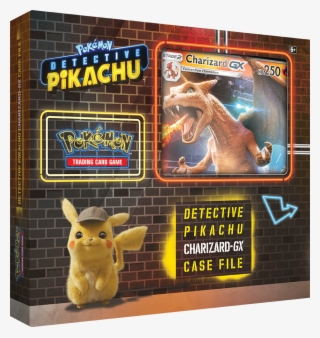 Detective Pikachu Charizard Gx Case File Contains One