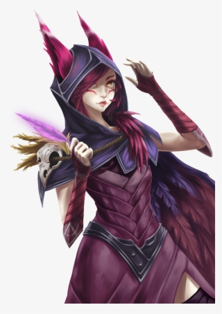 Xayah By Zeke-yggrassil Hd Wallpaper Fan Art Artwork