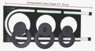 Chapa De Fogão Com Serpentina 3 Furos