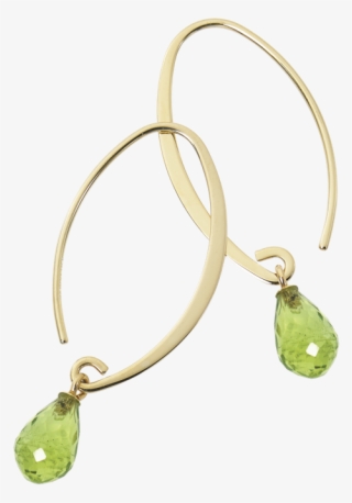 Carla Peridot Drop Earrings