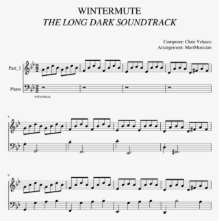 The Long Dark Theme Sheet Music For Piano Download