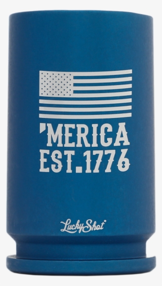 30 Mm Shot Glass 'merica Est