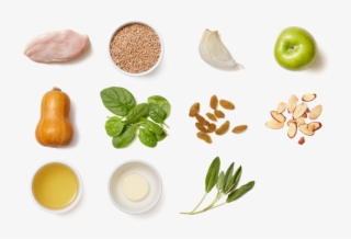 Seared Chicken & Farro With Honeynut Squash & Apple-almond