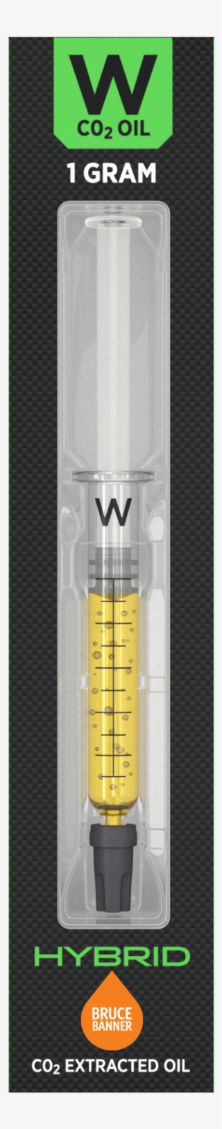 W Vapes Bruce Banner X Lil Sebastian 1g Co2 Oil Syringe