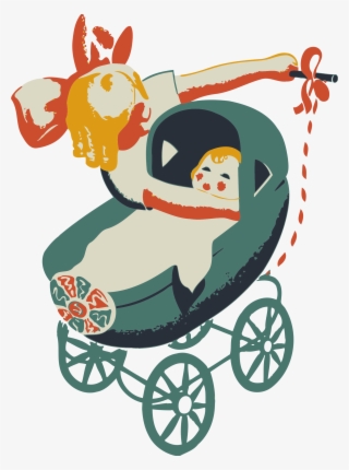 This Free Icons Png Design Of Girl With Buggy