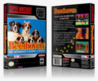 Beethoven Replacement Nintendo Snes Game Case Or Cover