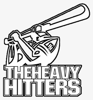 Heavy Hitter Logo Black Stroke