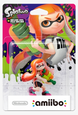 Amiibo - Splatoon - Inkling Girl - Box