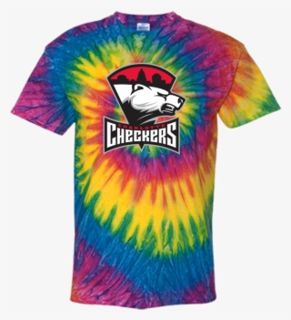 Charlotte Checkers Youth Tie Dye T-shirt