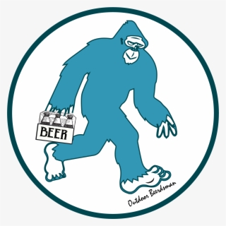 Decal Small Sasquatch Craft Beer